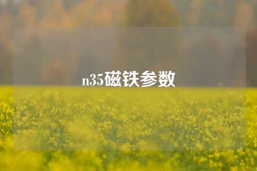 n35磁铁参数