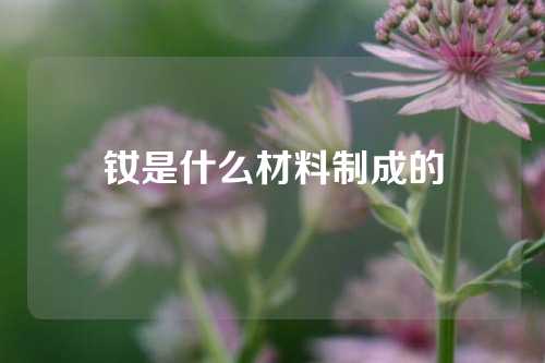 钕是什么材料制成的