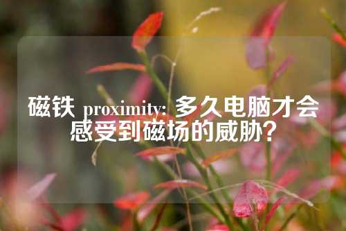 磁铁 proximity: 多久电脑才会感受到磁场的威胁？